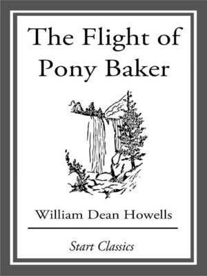 cover image of The Flight of Pony Baker